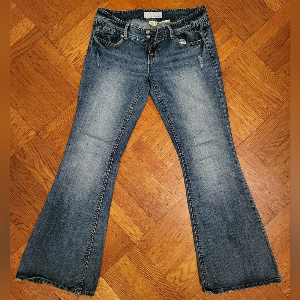 Vintage Maurices Low Rise Flared Jeans